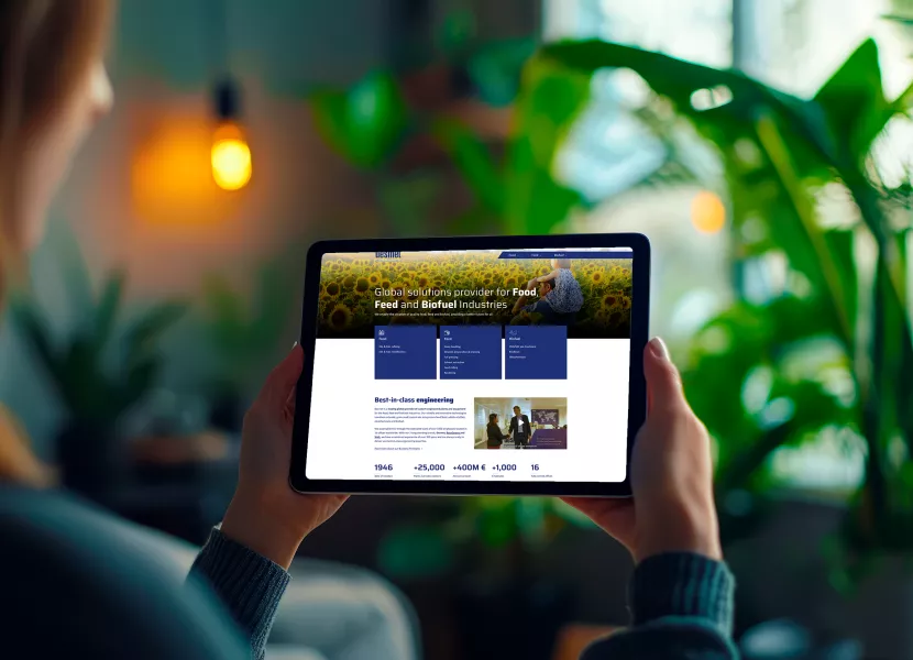 Clone of Desmet Website Undergoes Digital Transformation
